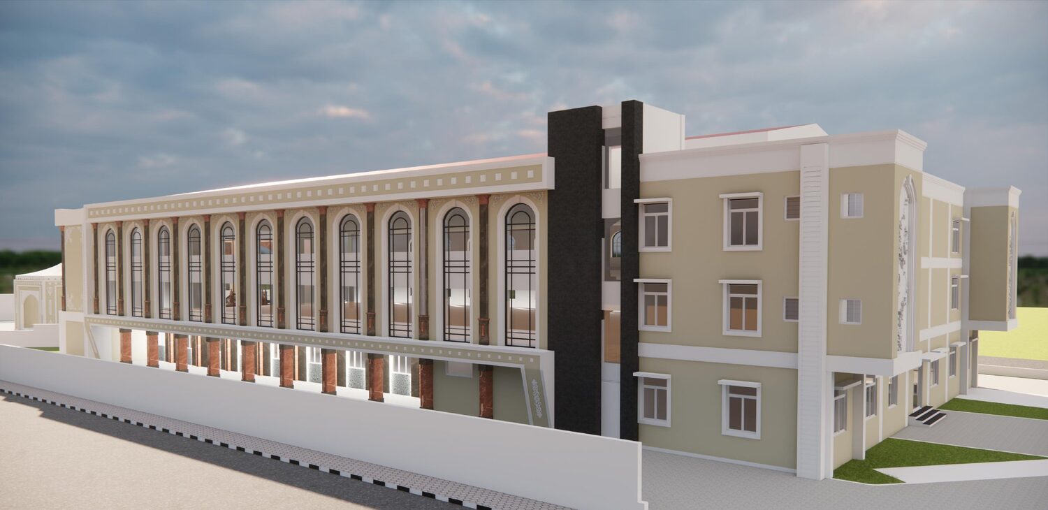 Ambarison Marriage Hall side elevation